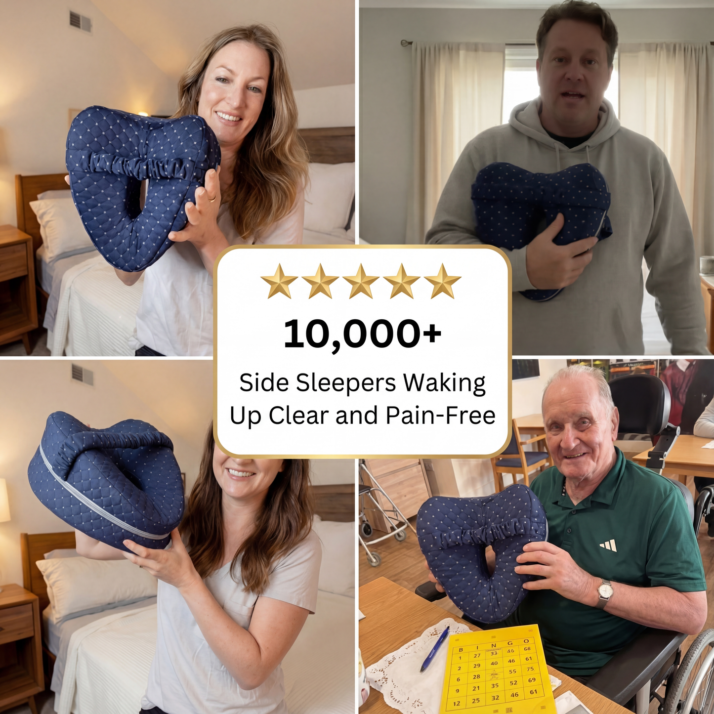 Reloria™ Sleep Apnea Knee Pillow