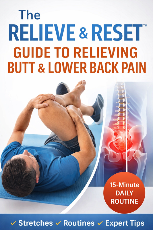 The Relieve & Reset Guide to Relieving Butt & Lower Back Pain
